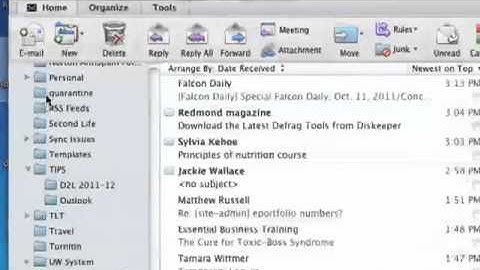 Lookout on Outlook (using online archives)