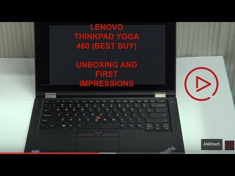 Lenovo ThinkPad Yoga 460  Unboxing (4K)