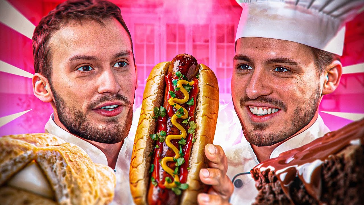 IL ESSAYE DE CUISINER DES HOT-DOGS BIEN GRAS