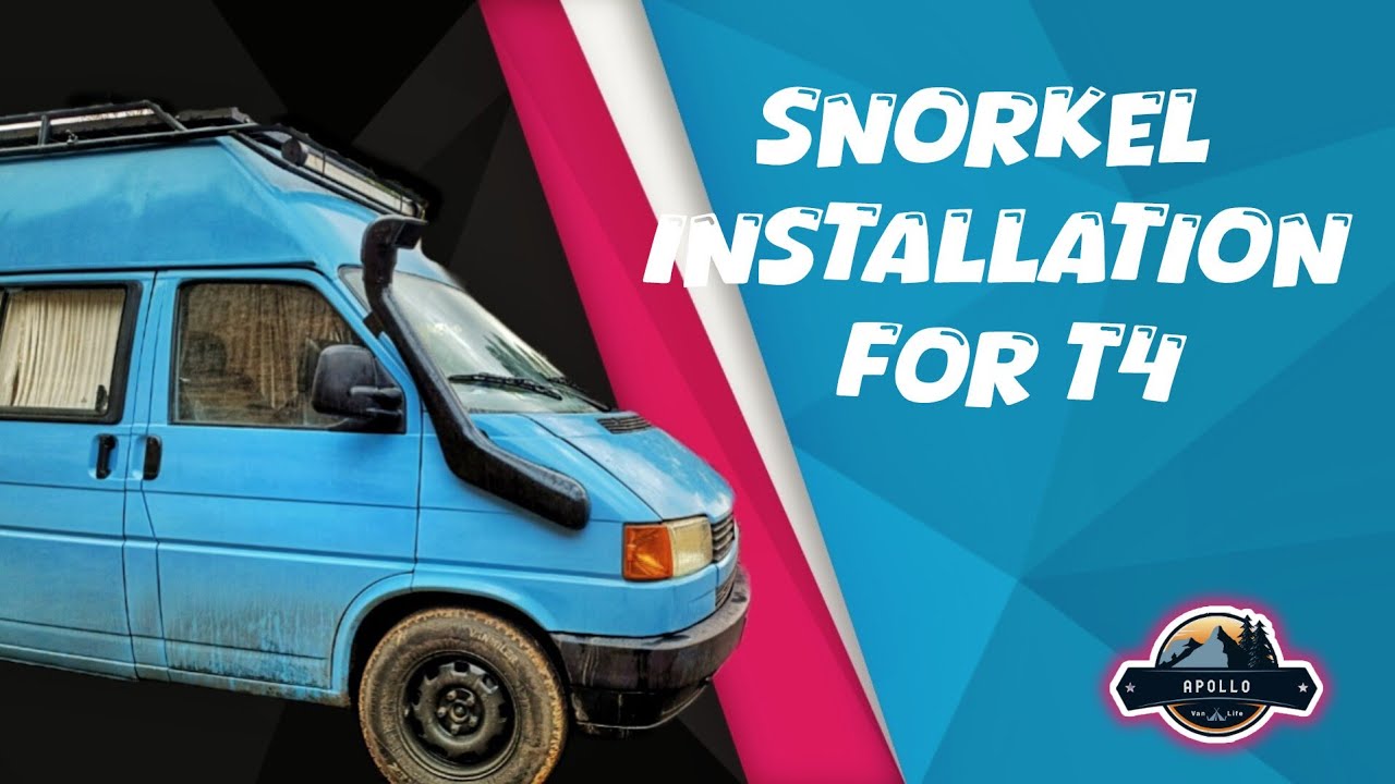 Snorkel installation tutorial for T4 🚐 Increase off-road power and adventure