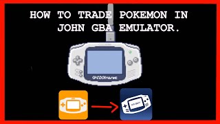 How to trade pokemon in John GBA Emulator by data transfer. (Link in description) screenshot 5