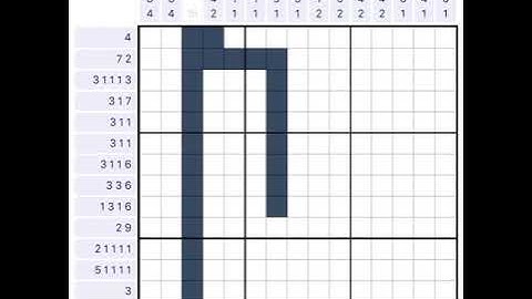 Nonogram May 25 2020