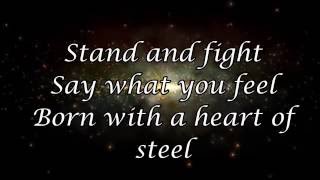 Manowar- Heart of steel (Lyrics) Resimi