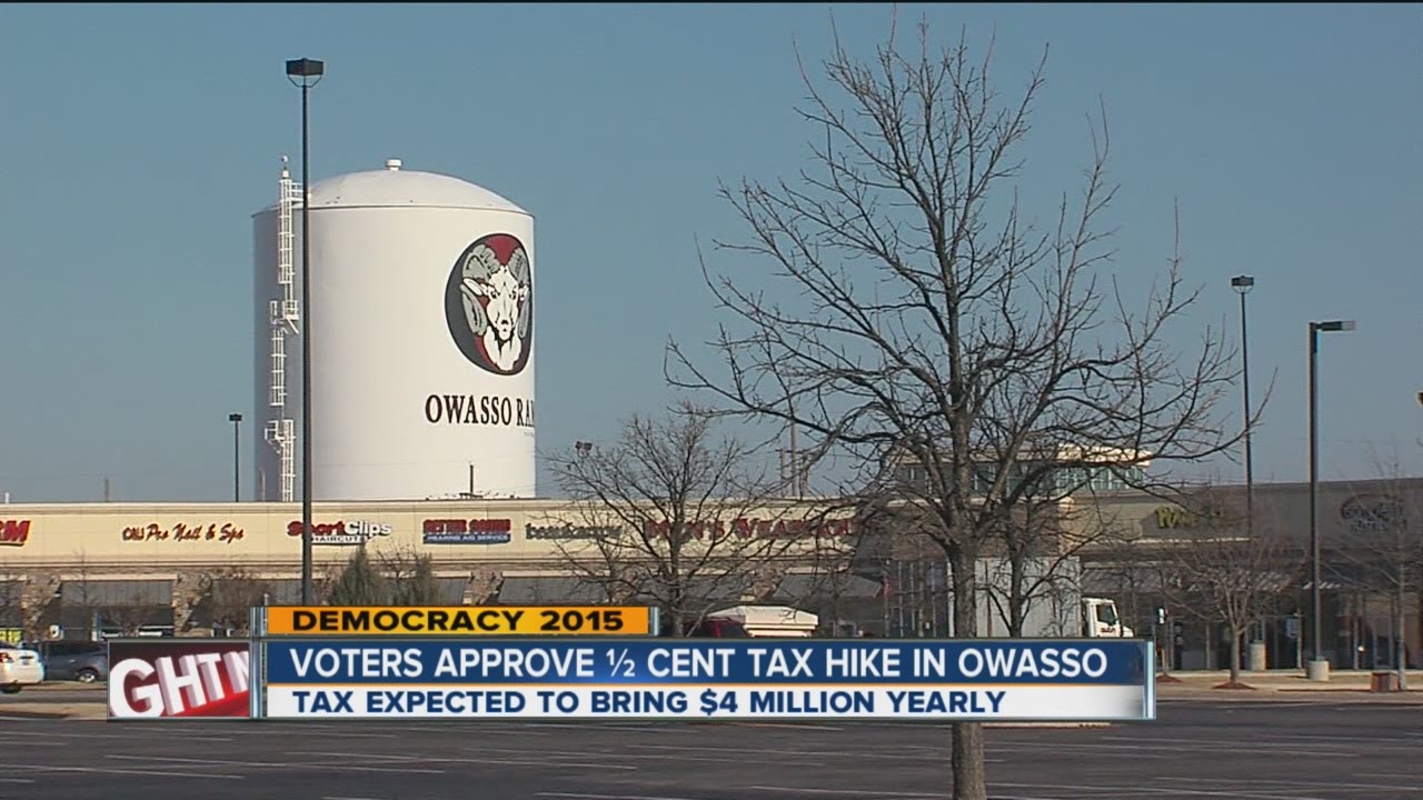 Owasso Sales Tax Increase YouTube