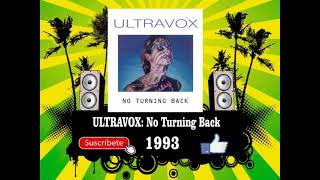 Ultravox - No Turning Back  (Radio Version)