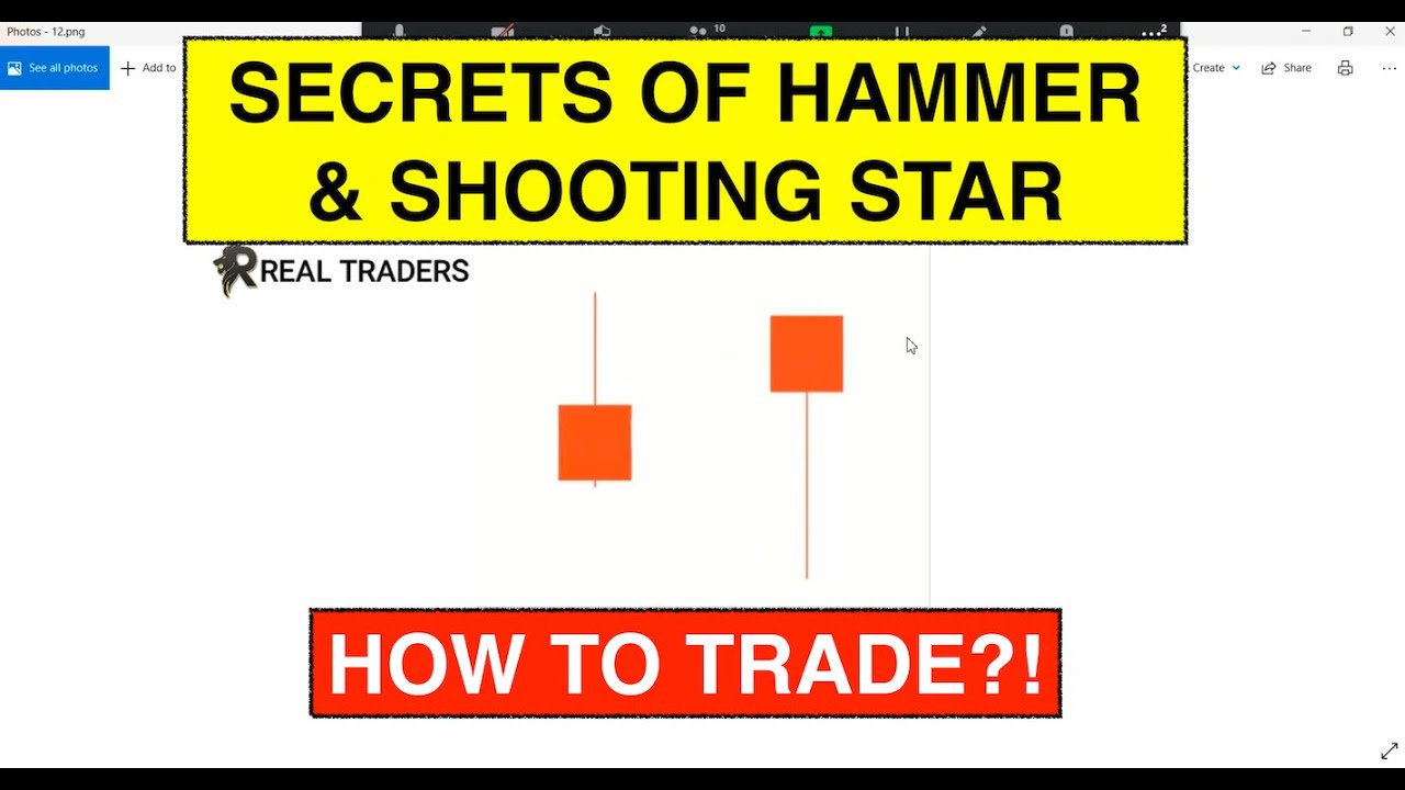 Secrets of shooting start and hammer candles make money online YouTube