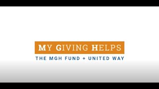 My Giving Helps: The MGH Fund + United Way Employee Campaign New Employee Introduction by Mass General Giving 22 views 4 months ago 48 seconds