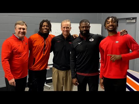 UGA Football Head Coach, Kirby Smart, Visits North Cobb High School