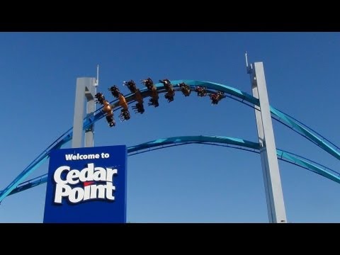 Gatekeeper Roller Coaster Front Seat Rider Cam POV Off-Ride Shots Cedar Point