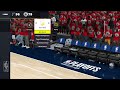 Digital sports universe: NBA 2k26 season Western conference Playoff Spurs at Clippers rd 1 gm 2