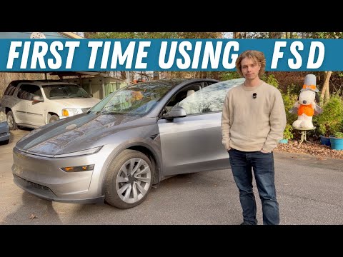 William's First Tesla FSD Experience! European Reacts To 14.2