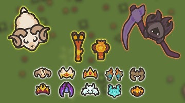 [TAMING.IO] New Update! Pet Sheep, Grim Reaper, Pet Hats & Golden Appletor/Slingshot!