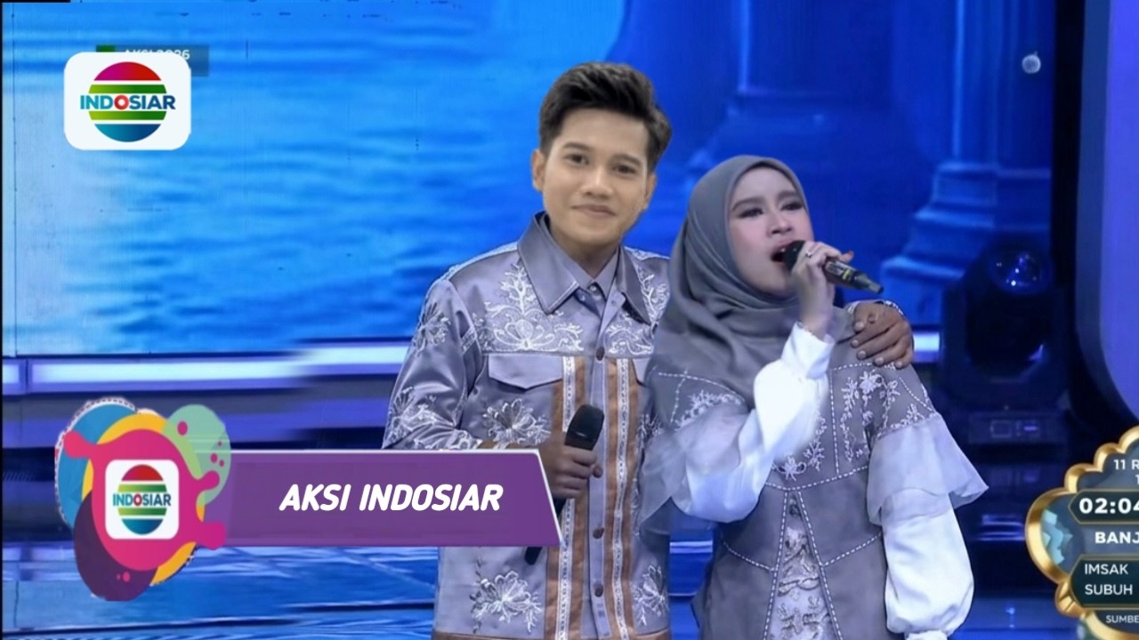 Semua Juri & Host Menangis!! Duet Haru Valen Dan Mila Di Aksi Indosiar Sukses Bikin Juri Menangis.