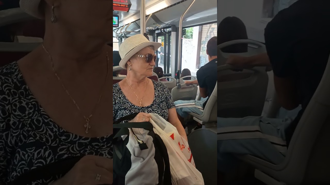 Autobus Roma ATAC linea 341 Fucini/davanzati fino a bene/Lionello quella vecchia vuoto corre binario