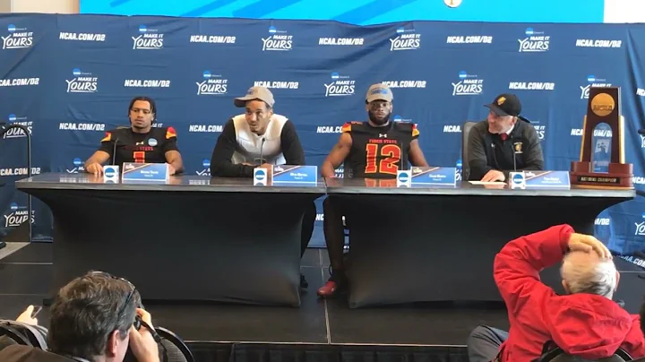 2022 NCAA DII Football Championship Game Press Con...