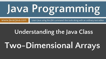 Learn Java Programming - Two-Dimensional Arrays Tutorial