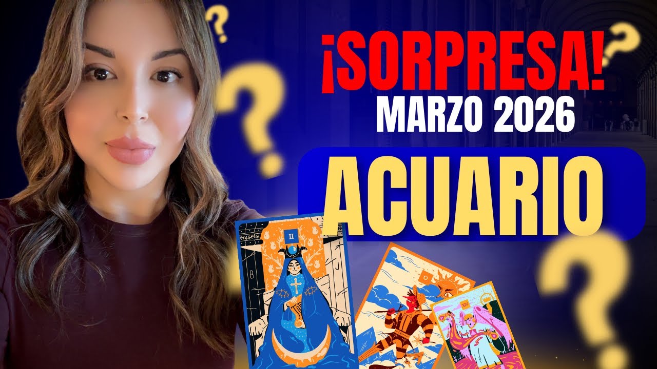 ACUARIO ♒️ ¡SORPRESA TOTAL! Alguien nuevo sacude tu mundo ⚡️