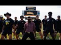 Tio choko dancing with the houston sabercats rugby team