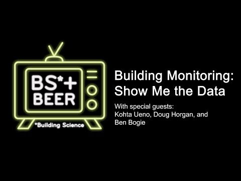 Building Monitoring: Show Me the Data