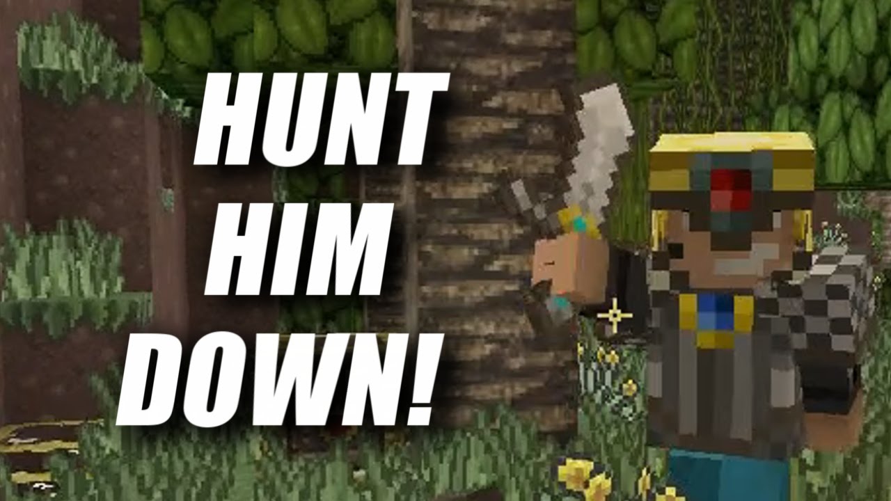 Minecraft Xbox HUNGER GAMES - Hunt Him Down !