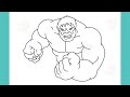 How to Draw Hulk From Avengers Drawing (Avengers: Infinity War)