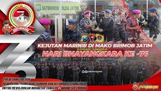 MARINIR MEMBERIKAN KEJUTAN KE MAKO SATBRIMOB POLDA JATIM screenshot 1