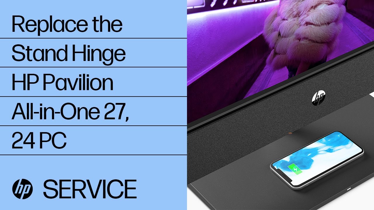 how to change wifi password How to Replace the Stand Hinge | HP Pavilion All-in-One 27, 24 PC