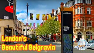 Belgravia London Walking Tour Part 2 | Homes of London's Rich and Famous