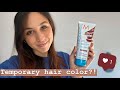 MOROCCANOIL COLOR DEPOSITING MASK FULL REVIEW| TEMPORARY HAIR COLOR