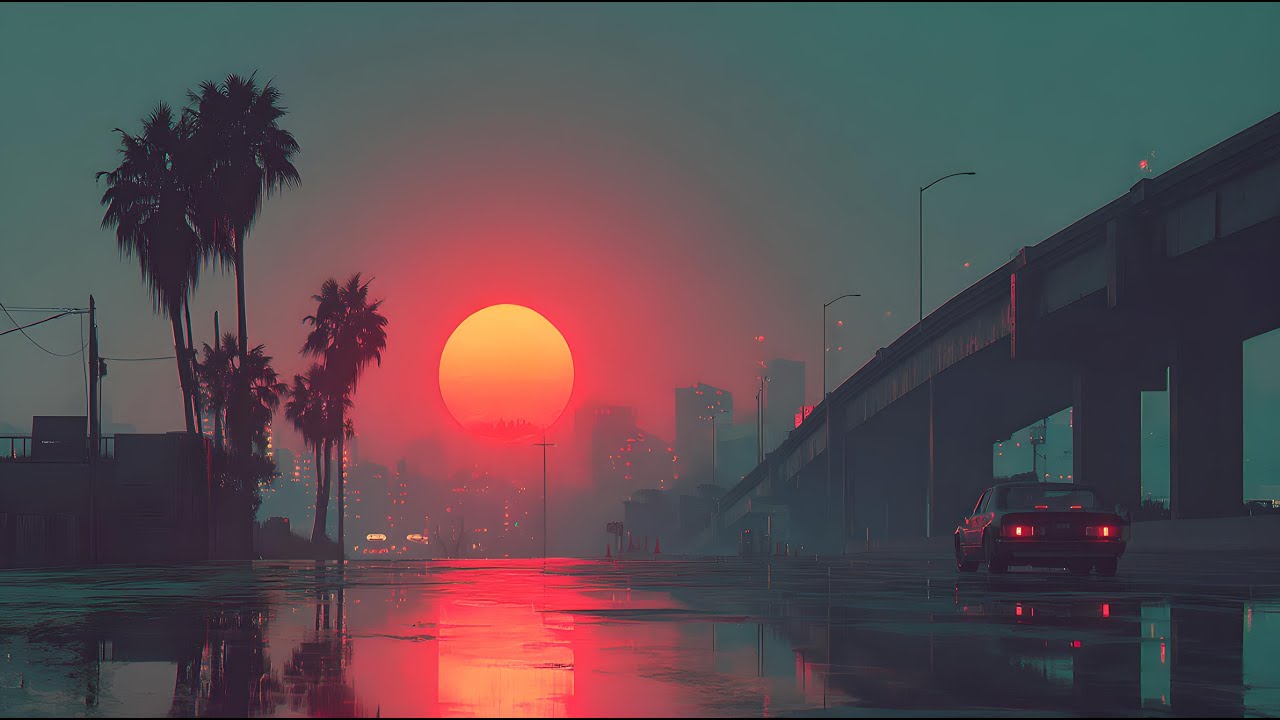 ＢＡＣＫ　ＴＯ　１９８５ [Synthwave - Retrowave - Dreamwave Mix] | Urban Sunset Vibes