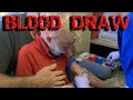 Blood draw at the doctor