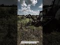 Tracked Skid Steer 60-Inch Drum Mulcher Machine Shredding Wild Cactus Brush #heavyequipment #tech