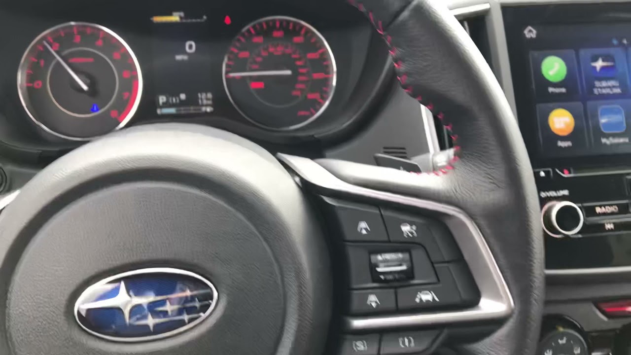 How to use the adaptive cruise control in the 2021 Subaru Impreza - YouTube