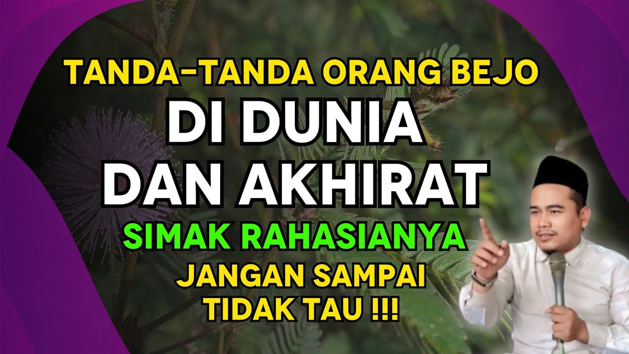 MASYAALLAH‼️ INILAH TANDA KAMU BERUNTUNG DUNIA DAN AKHIRAT‼️ KH TOHA ABRORI