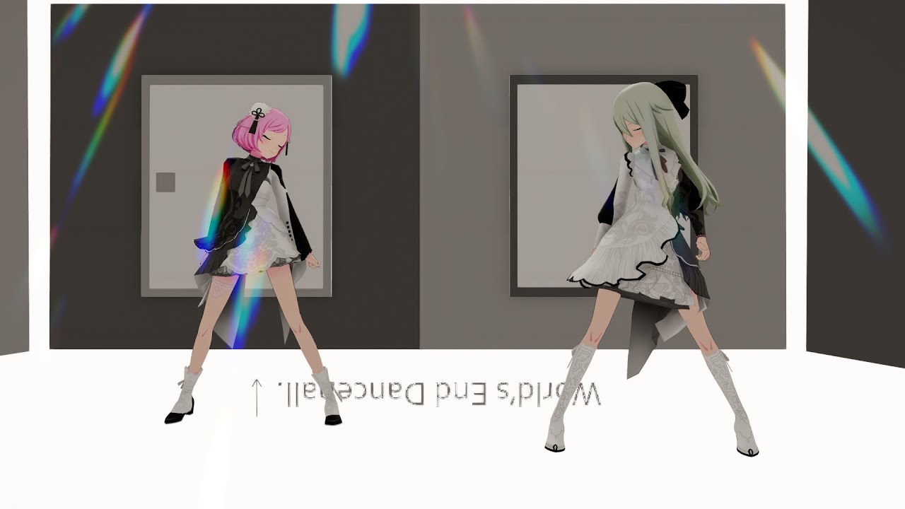 【MMD】 ワールズエンド・ダンスホール 【草薙寧々, 鳳えむ】 【4K 60fps】