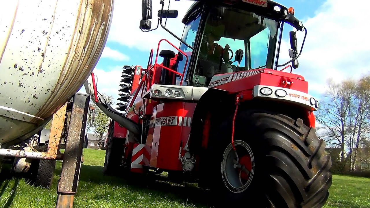 Vervaet Hydro Trike - Een middag bemesten met Loonbedrijf Wemekamp (2015)