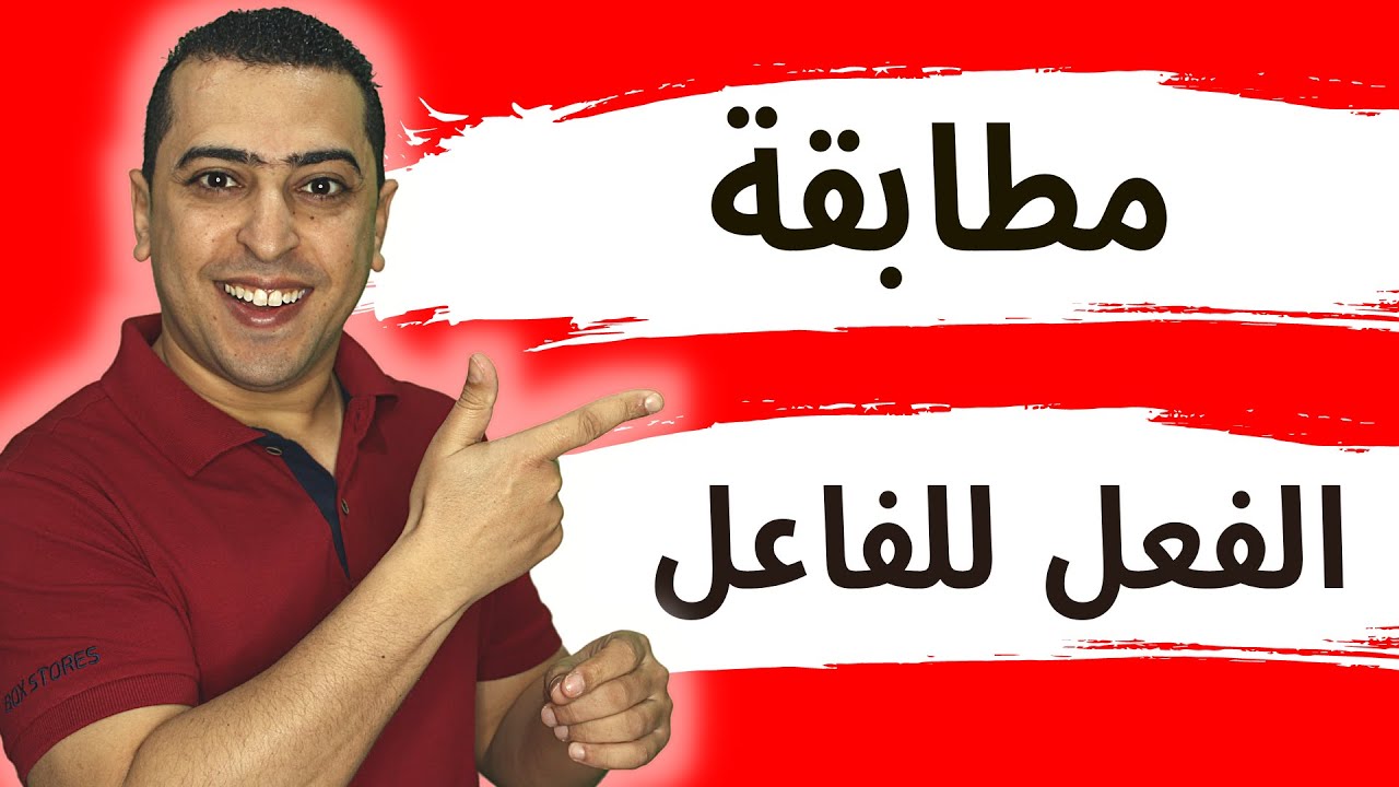 الجملة الفعلية ومطابقة الفعل للفاعل  - ذاكرلي عربي