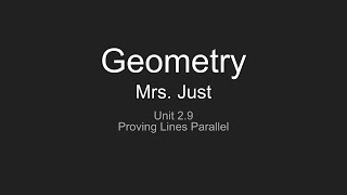 2 9 Notes Proving Lines Parallel Net Worth