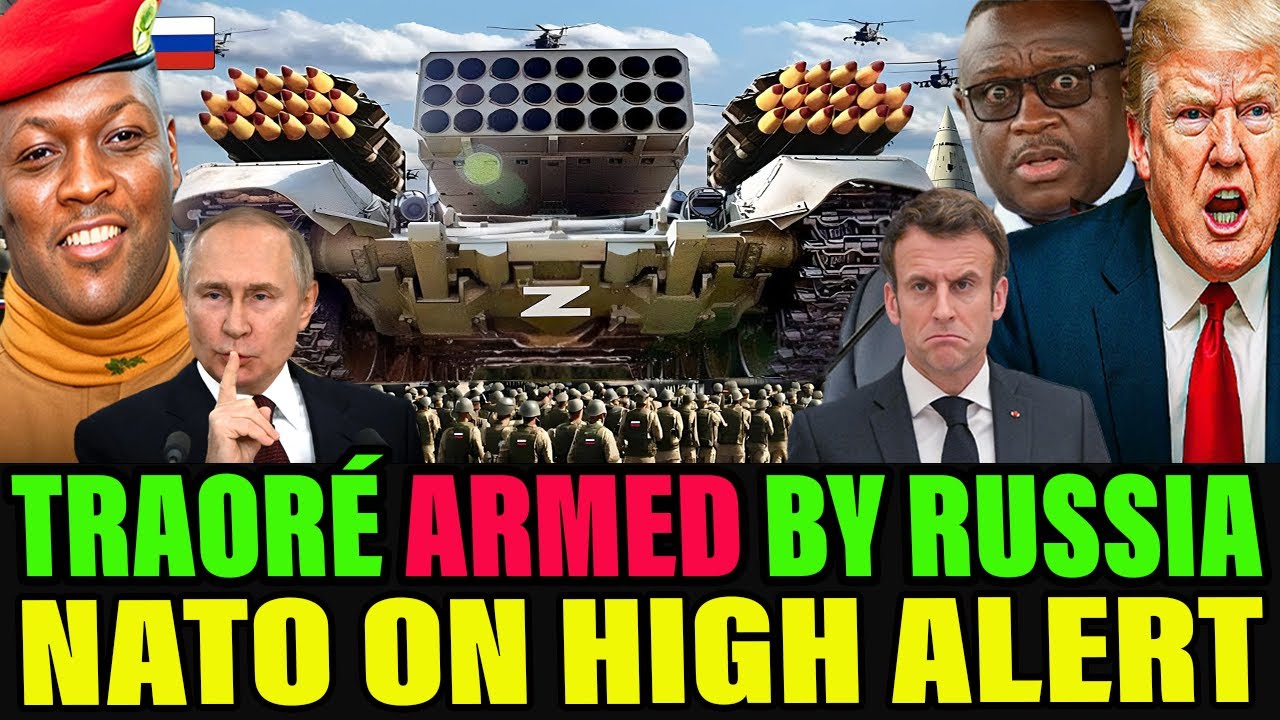 NATO & ECOWAS ON HIGH ALERT — RUSSIA GIFTS TURBO-POWERED GIANT TANK TO TRAORÉ!