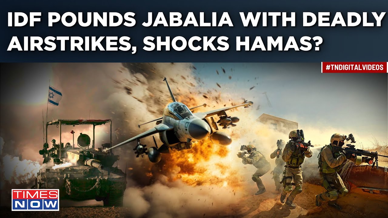 ⁣IDF Returns to Jabalia With Deadly Airstrikes Amid Rafah Plot| Multi-Front Blows To End Hamas Era?