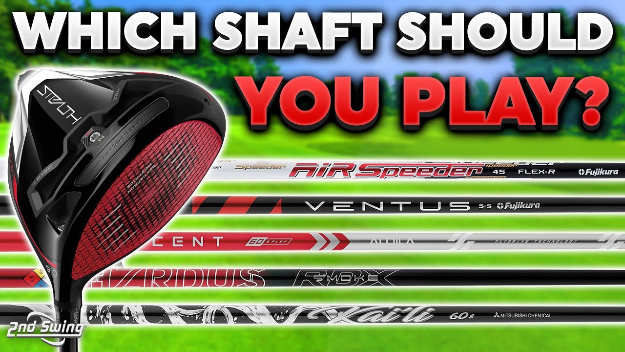 TaylorMade Stealth Driver Shaft Options