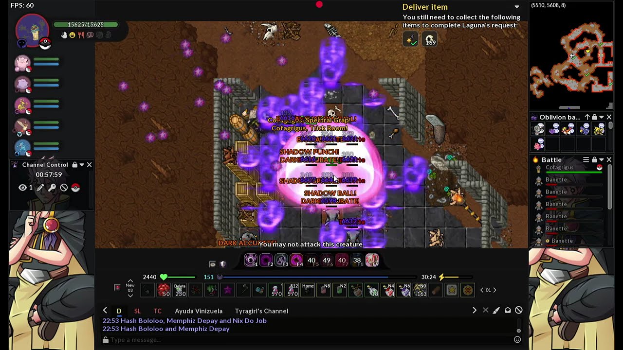 [PXG] LV 150 HUNT INSANA COM COFAGRIGUS +4 NAS BANETTE