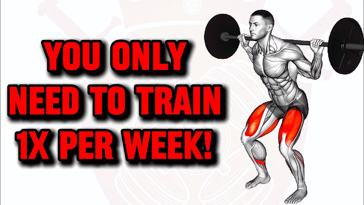 Leg Workout Once Per Week: Do This For Massive Quads & Calves! - YouTube