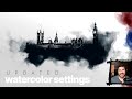 Inkscape watercolor tutorial settings demystified