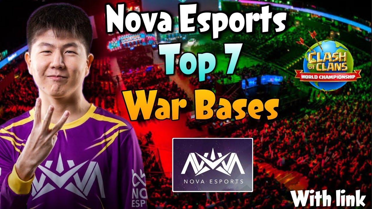 New Top 7 Th13 War Base 2021 | Nova Esports Bases With Link | Clash Of Clans