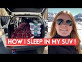 SUV Camping - No Build Option - How I Sleep In My Jeep On The Weekends! Solo Female Traveler