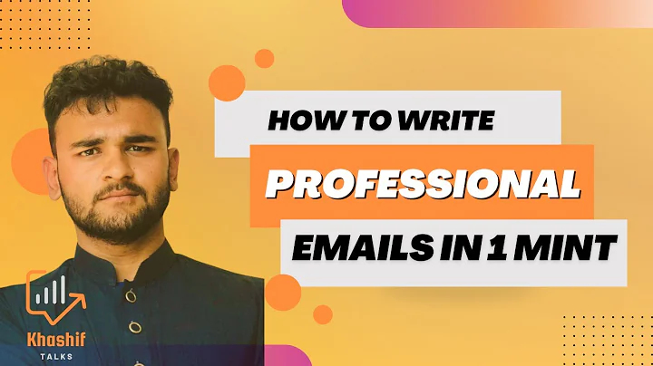How to Write Professional Emails in Less Than a Minute