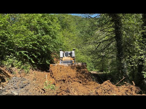 LIEBHERR 746 Dozer İle Yol Tadilatı 5