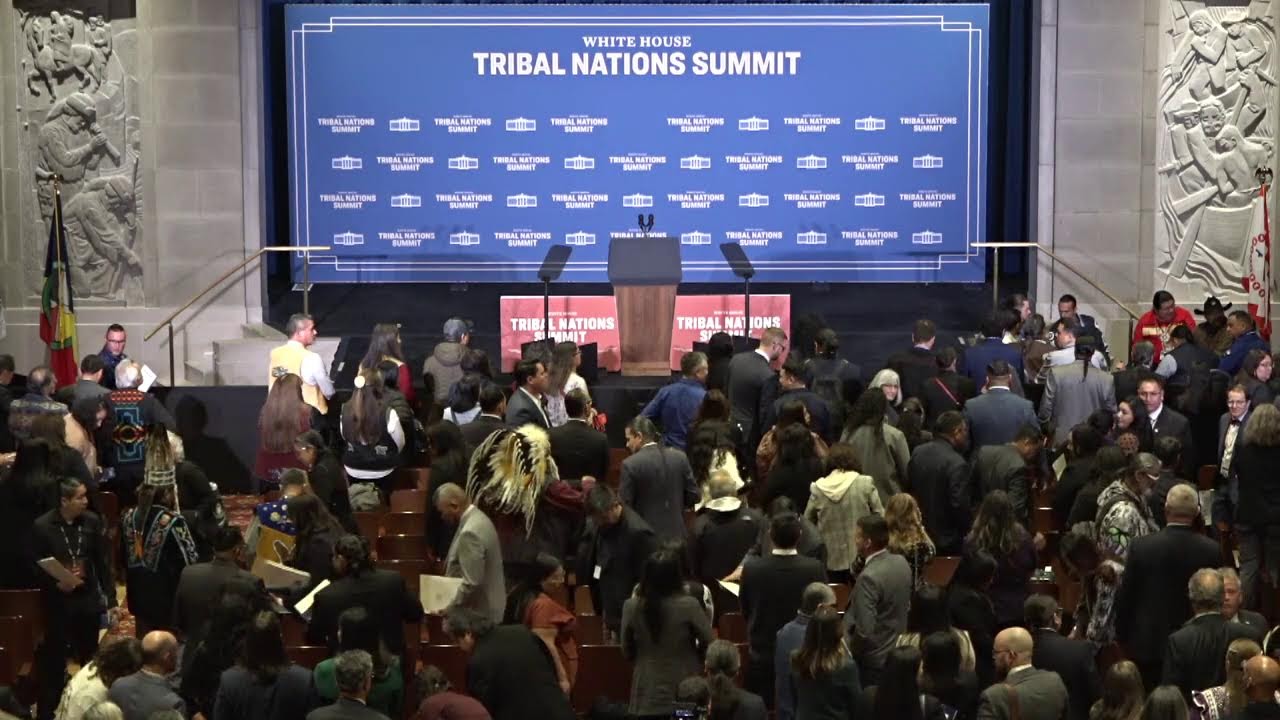 20241209_White House Tribal Nations Summit. Afternoon Session