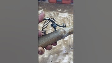 Handmade a Hand Bamboo Slingshot # New Design Trigger mechanism # Cool idea for you enjoy